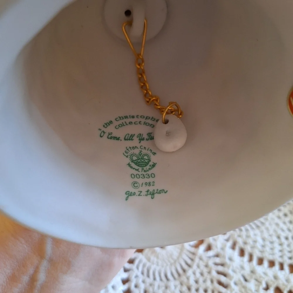 Lefton Nativity bell